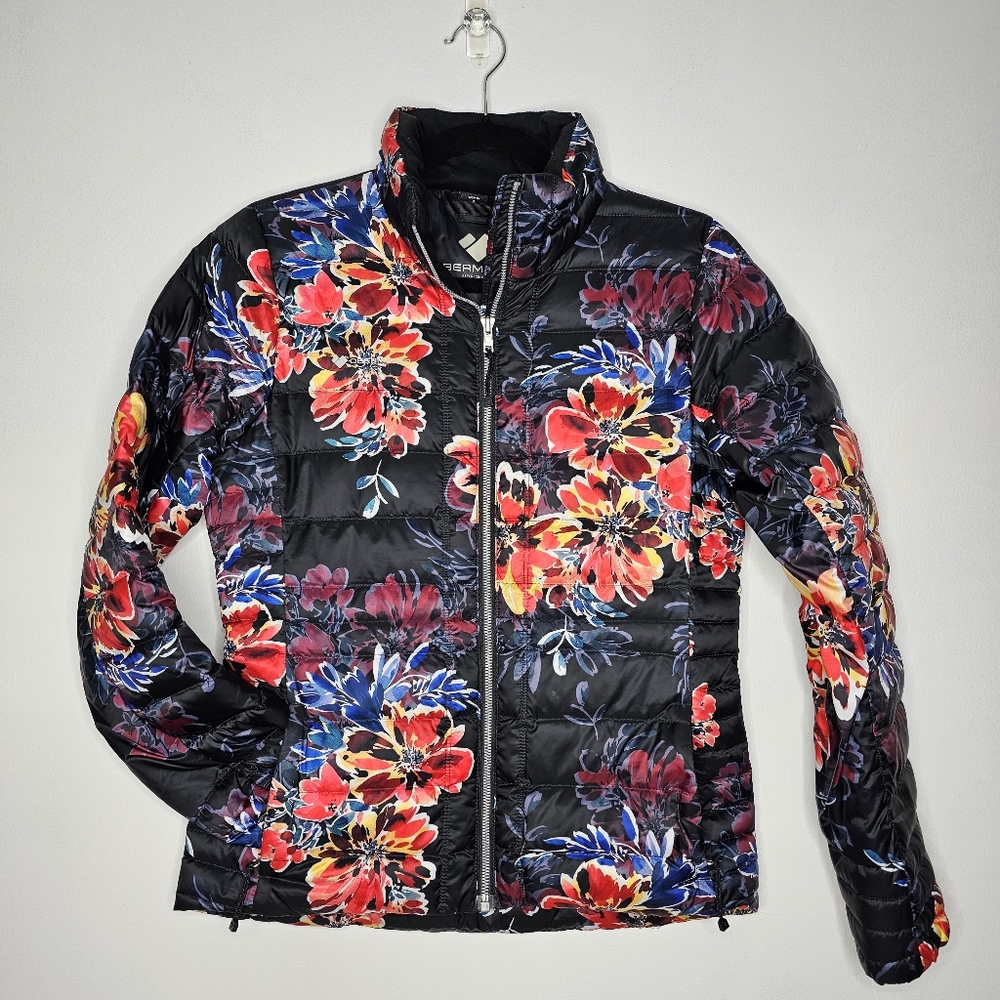Obermeyer Black Floral Ski Jacket